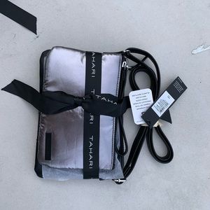 Two pack Tahari purses silver and black $79 nwt